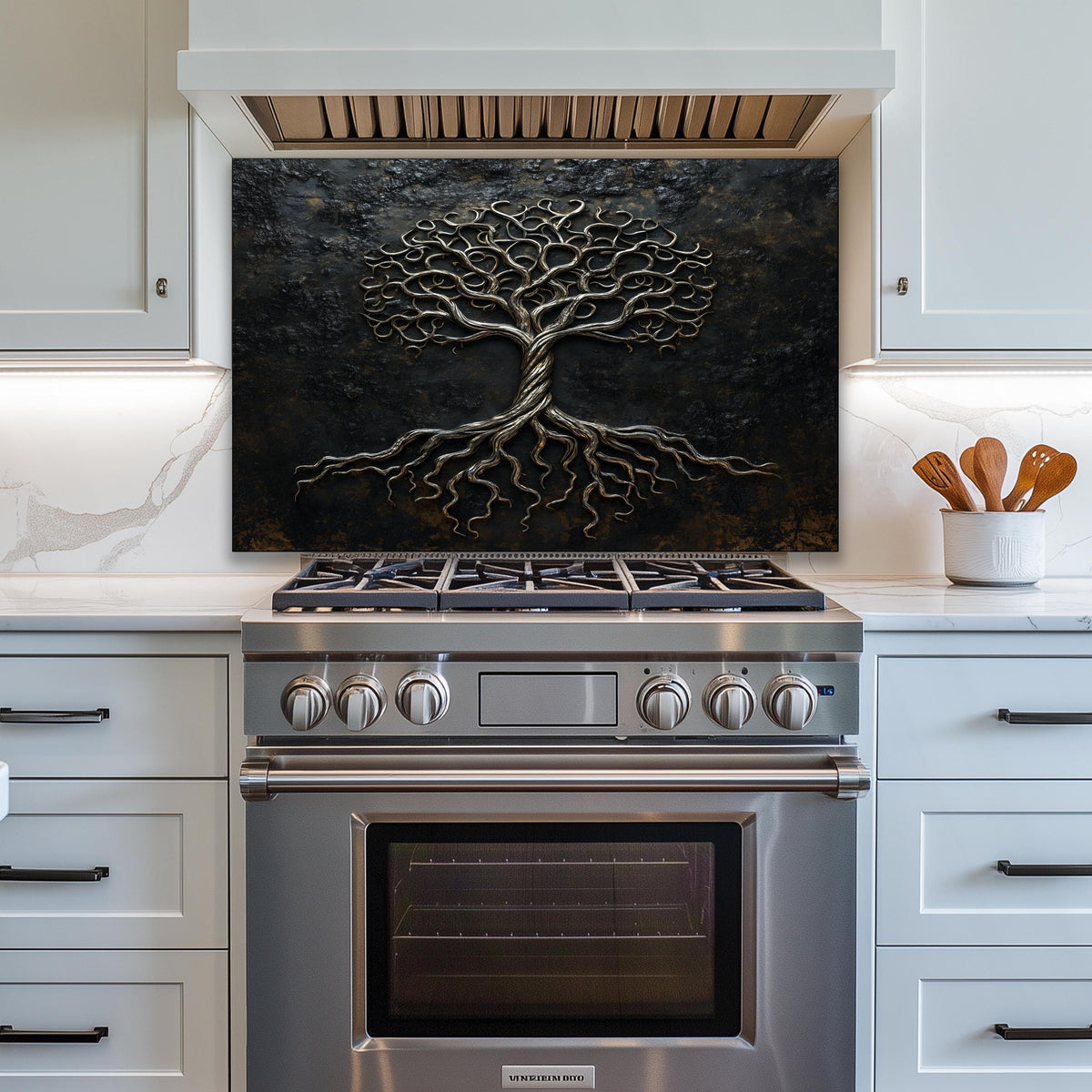 Tree wall decor kitchen
