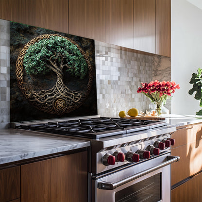Celtic knot tree design